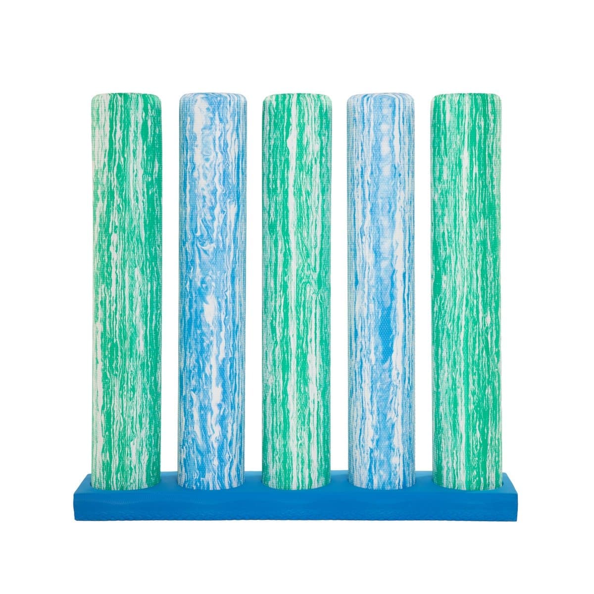 OPTP Foam Roller Stand - Holds Five 6" Diameter Rollers - Senior.com Foam Roller Stand