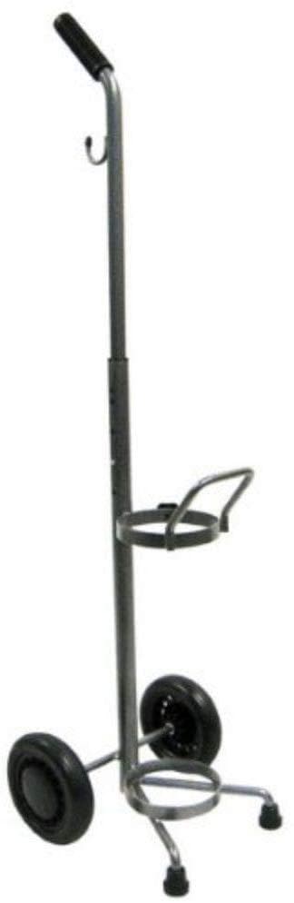 Roscoe Medical Adjustable Oxygen Cylinder Cart - For D or E Tanks - Senior.com Oxygen Carts