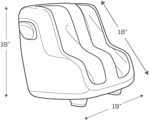 Human Touch Reflex5s Foot and Calf Massager - Perfect for Relaxation and Stress Relief - Senior.com Foot Massagers