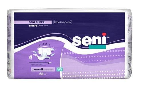 Seni Super Premium Quality Unisex Briefs - Heavy Absorbency - Case of 75 - Senior.com Briefs