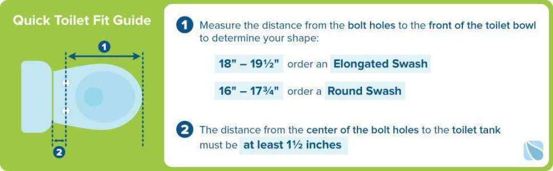 Brondell Swash 1400 Luxury Bidet Toilet Seat with Dual Nozzles and Nanotechnology Sterilization - Senior.com Bidets