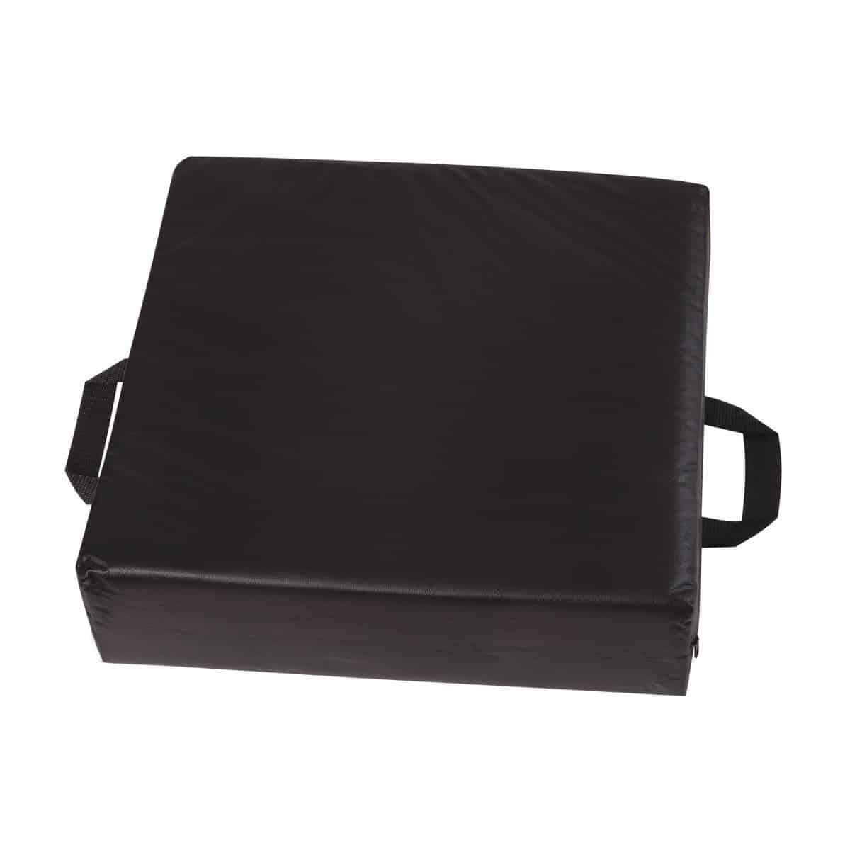 DMI Deluxe Seat Lift Seat Riser Car Cushion Pillow with Black Cover at