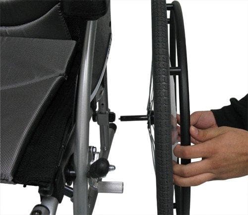 Karman Healthcare S-Ergo Folding Lightweight Ergonomic Wheelchair with Quick Release Axles - Senior.com Wheelchairs