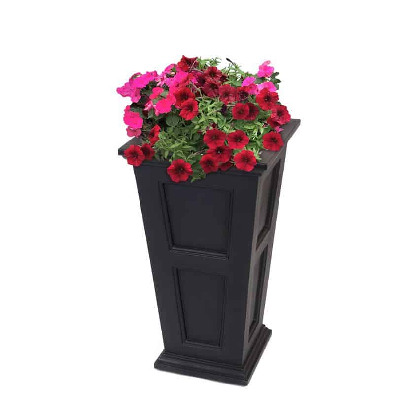 Mayne Fairfield 28 Inch Tall Planter - New England Design - All Weather - Senior.com Planters