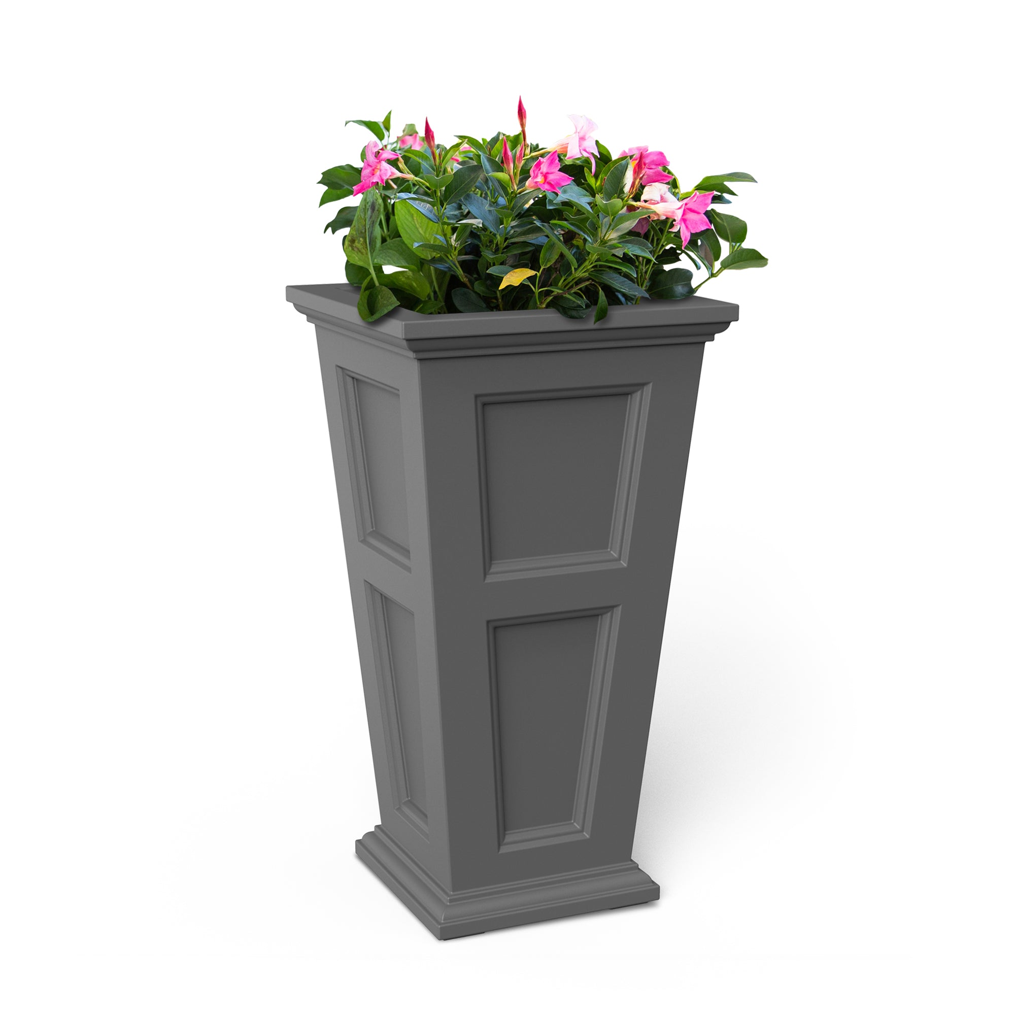 Mayne Fairfield 28 Inch Tall Planter - New England Design - All Weather - Senior.com Planters