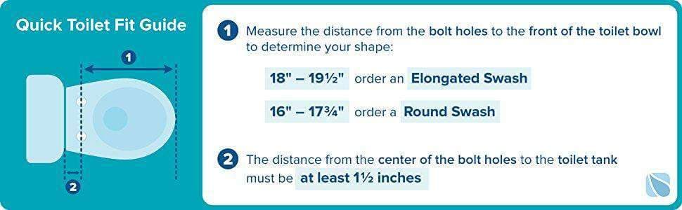 Brondell Swash 400 Bidet Seat with Air Dryer and Stainless-Steel Nozzle – Nightlight & Nozzle Oscillation - Senior.com Bidets