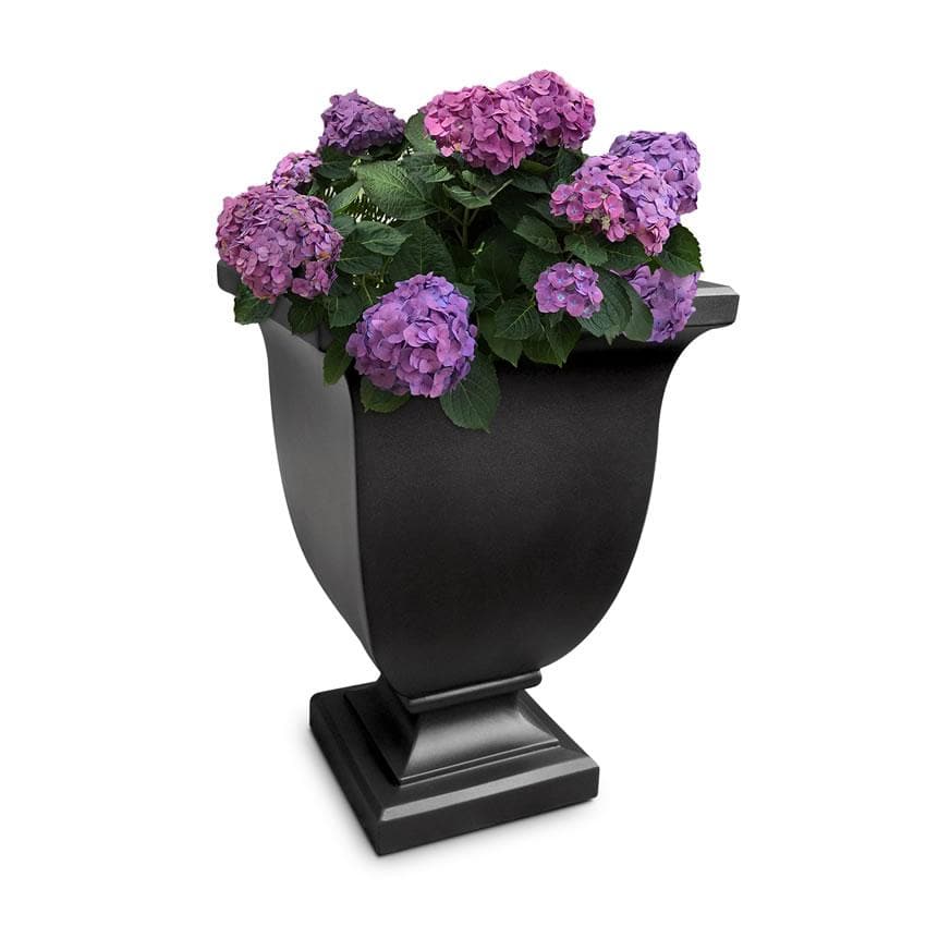 Mayne Modern Augusta 26 Inch Urn Planters - Indoor & Outdoor - Senior.com Planters