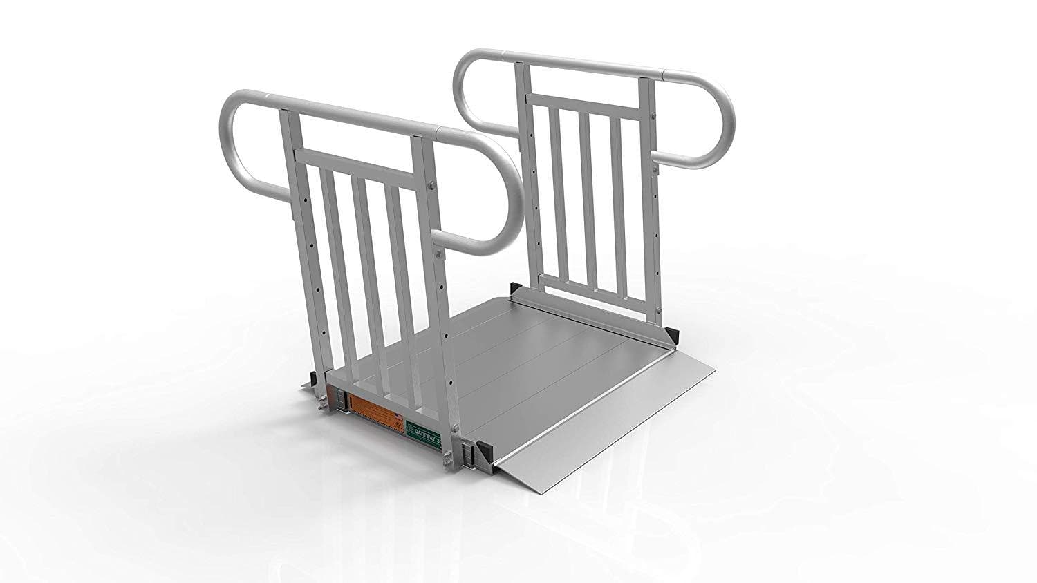EZ-ACCESS Gateway 3G Portable Solid Surface Mobility Ramps with Vertical Picket Handrails - Senior.com Mobility Ramps
