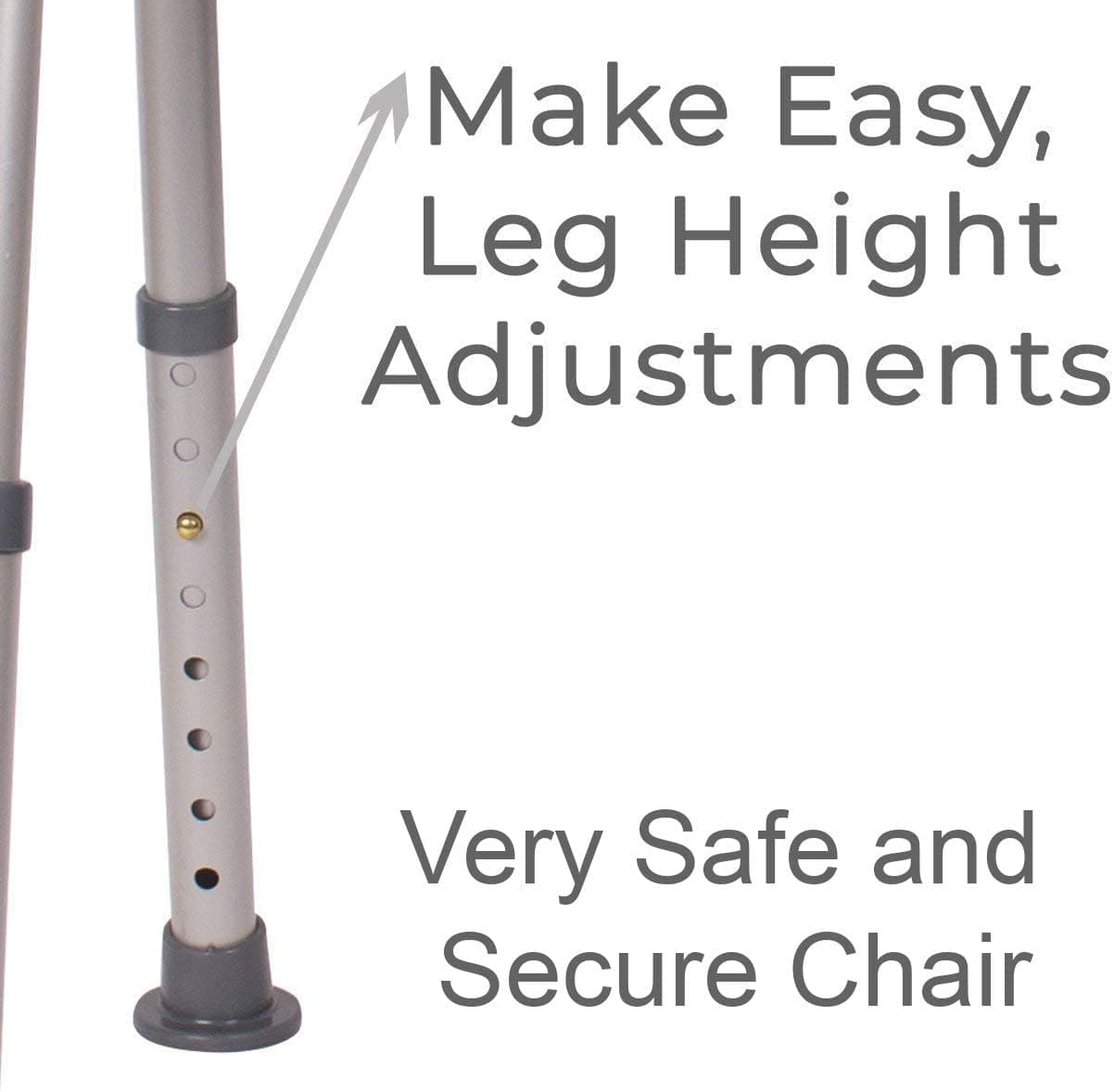 Carex Shower Chair and Bath Seat With Back For Elderly, Handicap, and Disabled - Senior.com Shower Benches