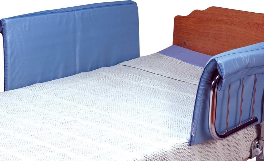 Skil-Care Half-Size Vinyl Bed Rail Pads - Pair - Easy To Clean - Senior.com Bed Pads