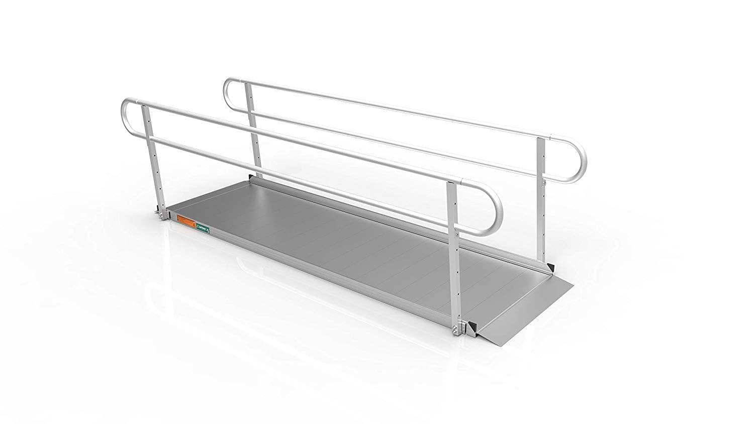 EZ-ACCESS Gateway 3G Portable Solid Surface Mobility Ramps with Two-Line Handrails - Senior.com Mobility Ramps