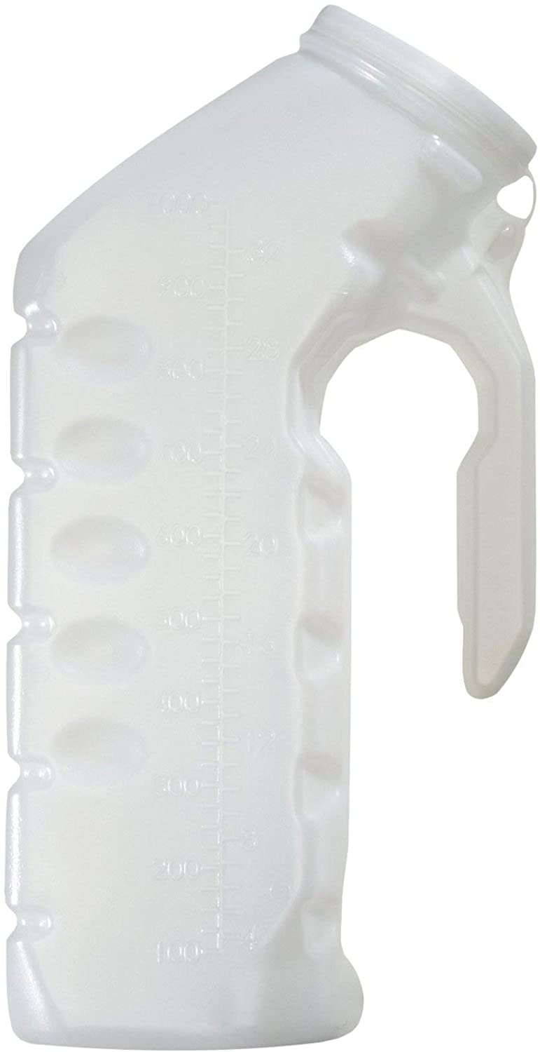 McKesson Male Urinal 1 Quart / 1000 mL Translucent White - Senior.com Male Urinals