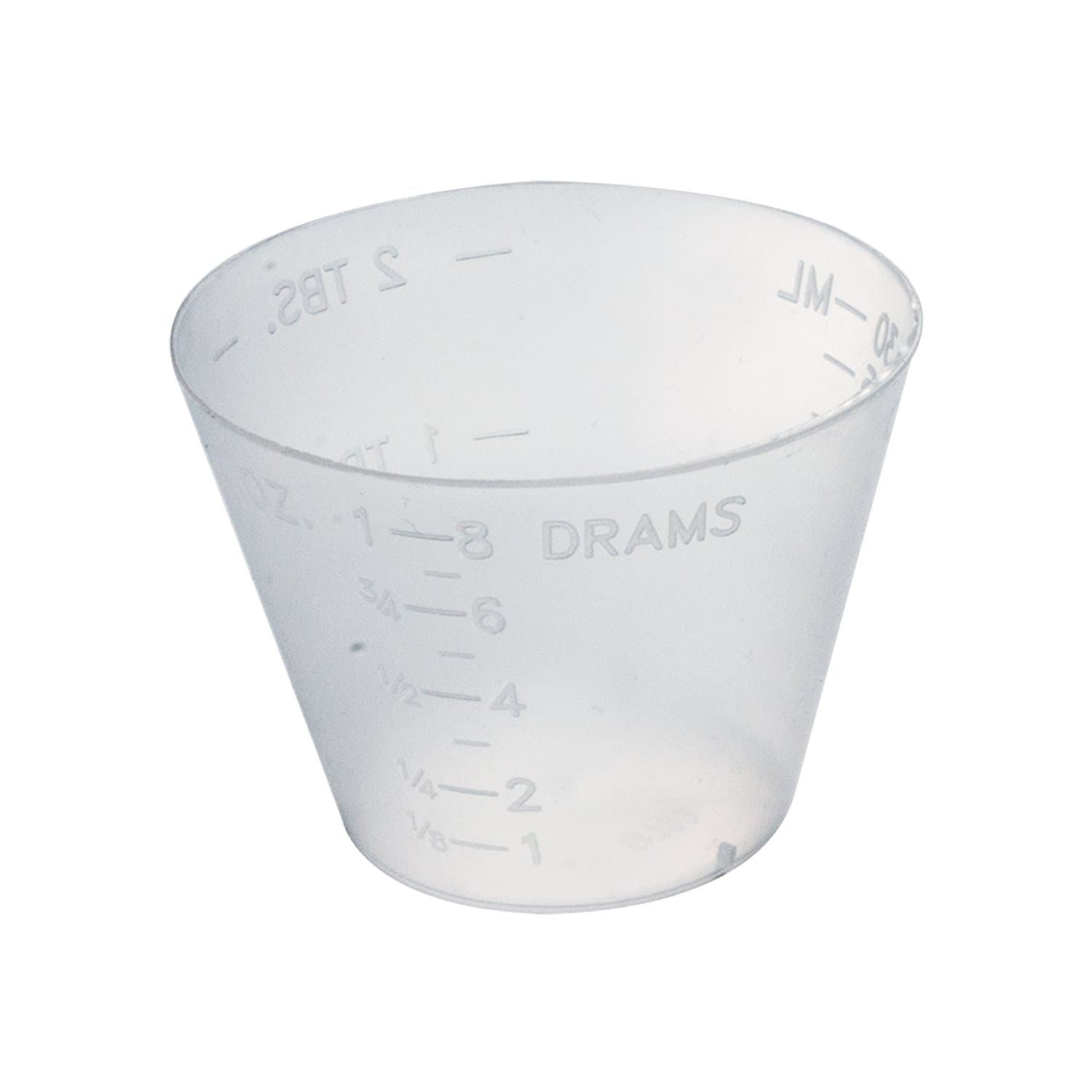 8 Cup Measuring Cup, Plastic, Gradations