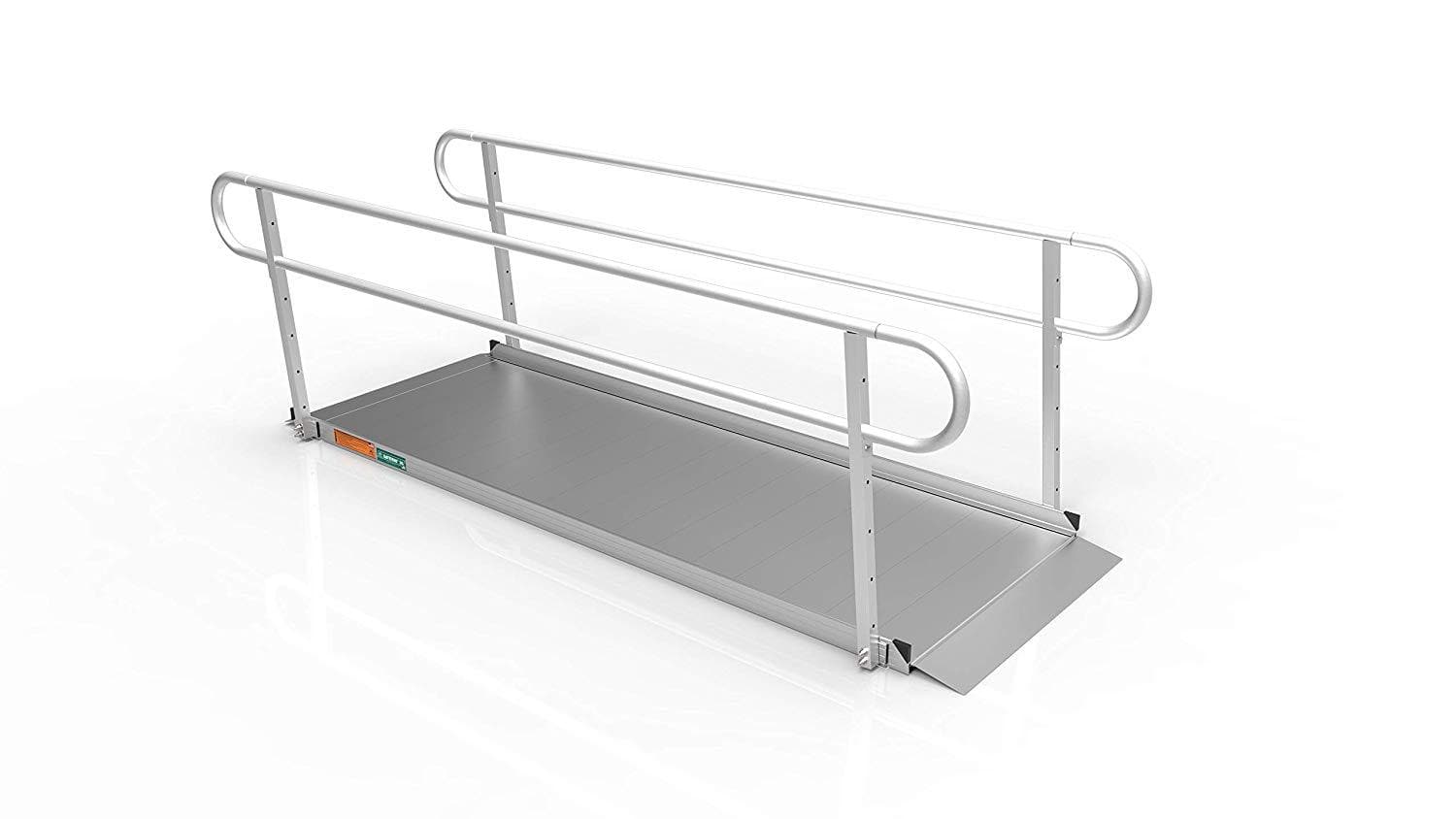EZ-ACCESS Gateway 3G Portable Solid Surface Mobility Ramps with Two-Line Handrails - Senior.com Mobility Ramps