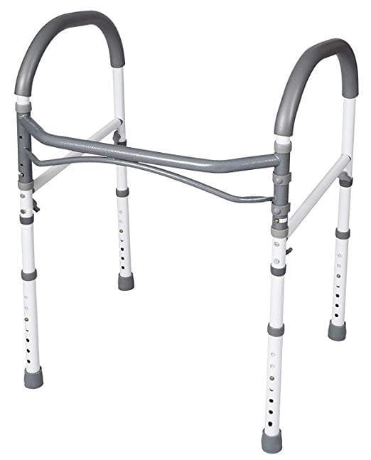 Carex Toilet Safety Rails & Standing Aid - Senior.com Toilet Safety Frames