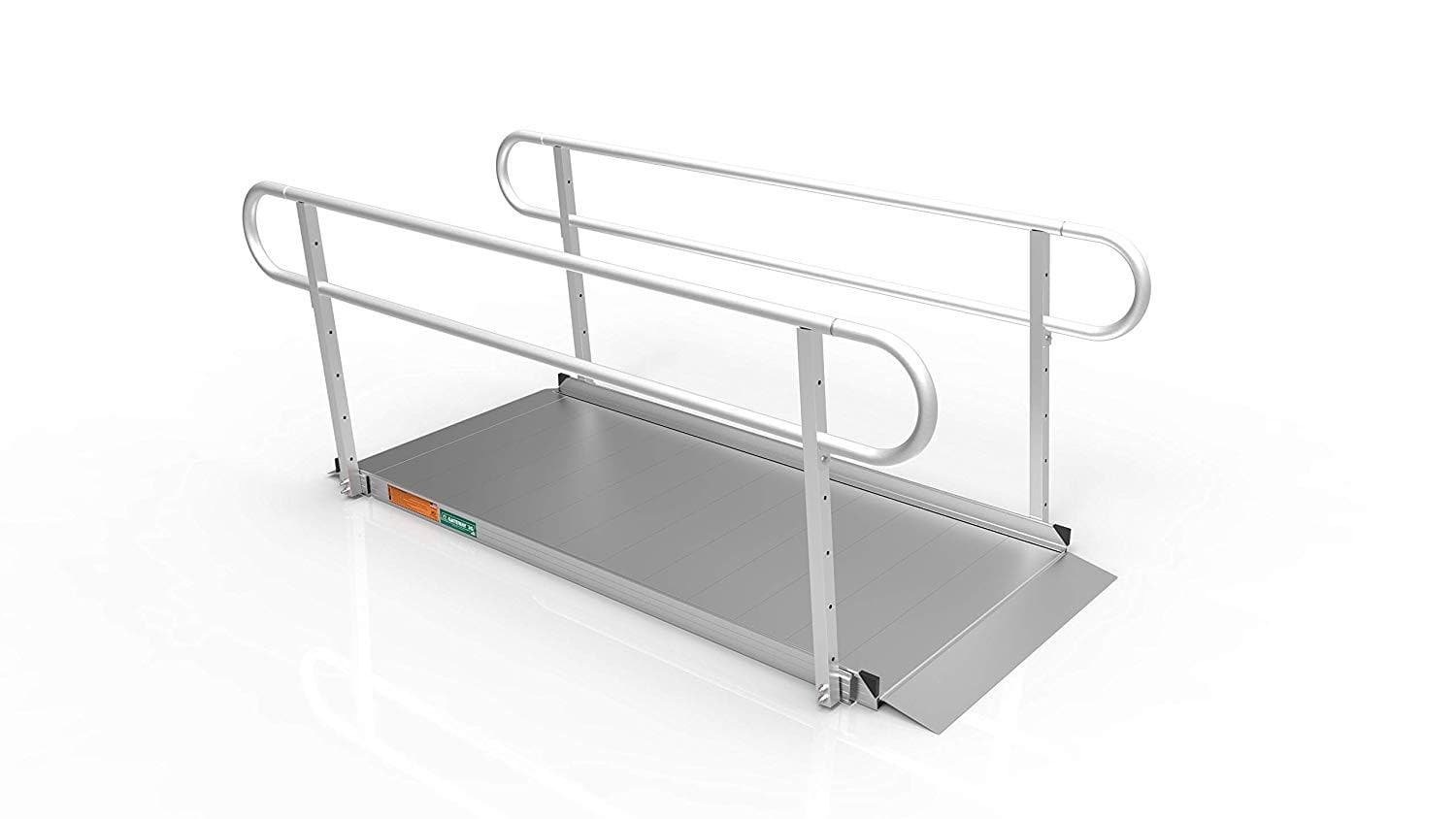 EZ-ACCESS Gateway 3G Portable Solid Surface Mobility Ramps with Two-Line Handrails - Senior.com Mobility Ramps
