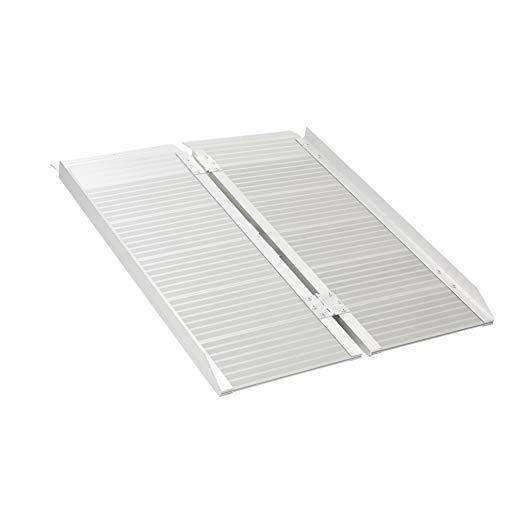 Drive Medical Single Fold Portable Wheelchair Scooter Ramp with Carry Handle and Travel Bag - Senior.com Scooter Ramps