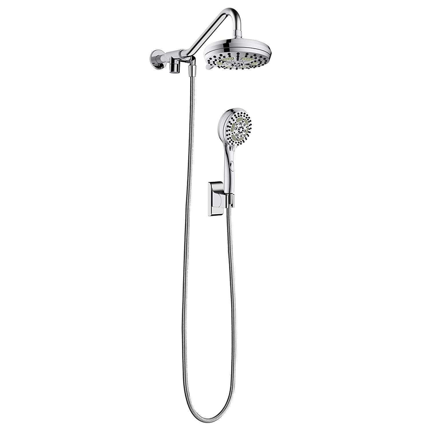 Pulse ShowerSpas Oasis Shower System with 5-Function 7" Showerhead and 6-Function Hand Shower - Senior.com Shower Systems