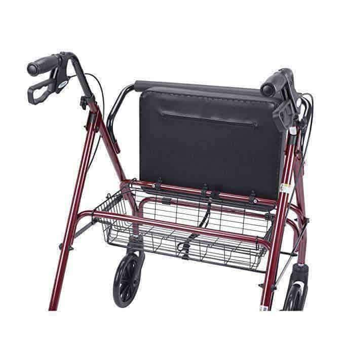 Drive Medical Go-Lite Heavy Duty Bariatric Steel Rollators - Senior.com Rollators