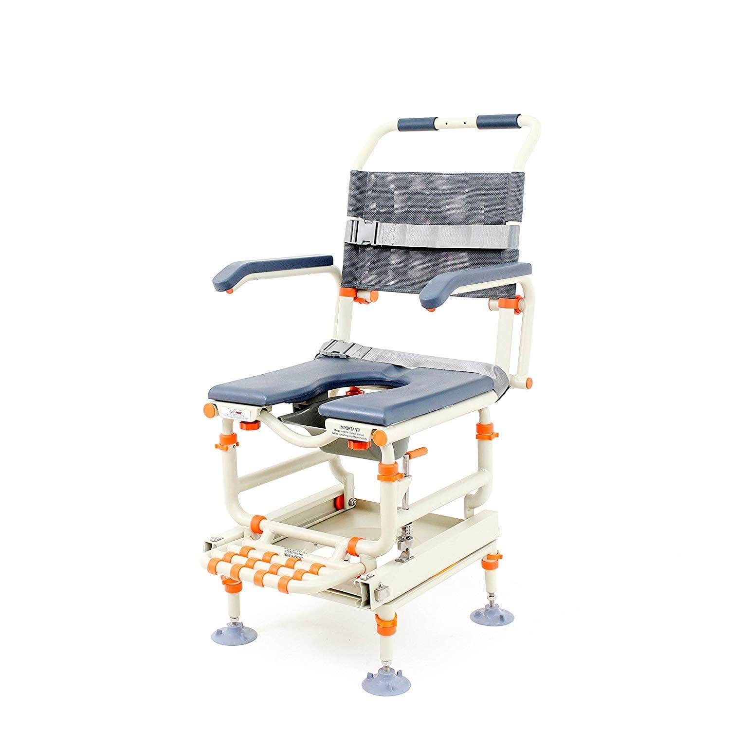 ShowerBuddy Shower Transfer System with 360 Degree Swivel Seat - Senior.com Transfer Equipment