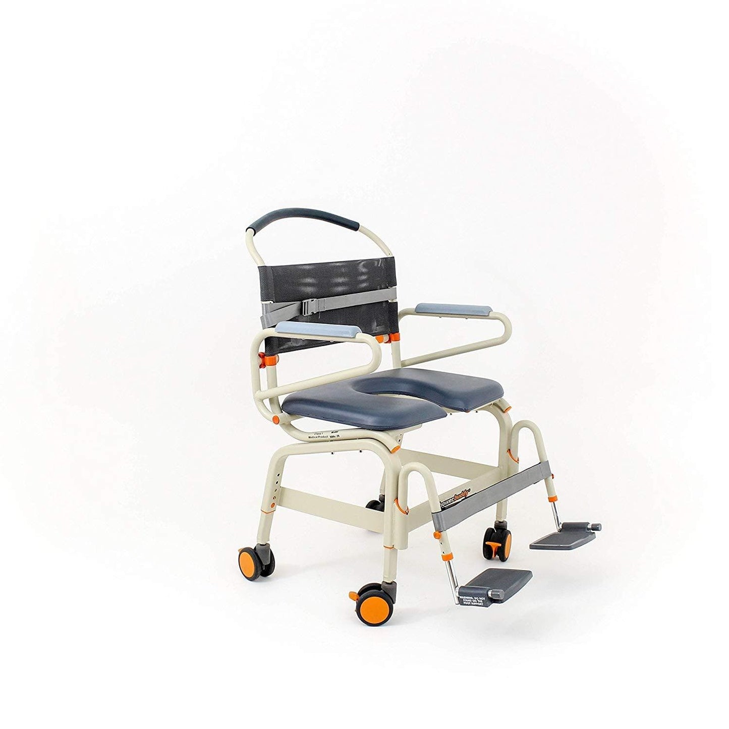 ShowerBuddy Roll-In Bariatric Extra Wide Mobile Shower Chairs - Senior.com Shower Chairs