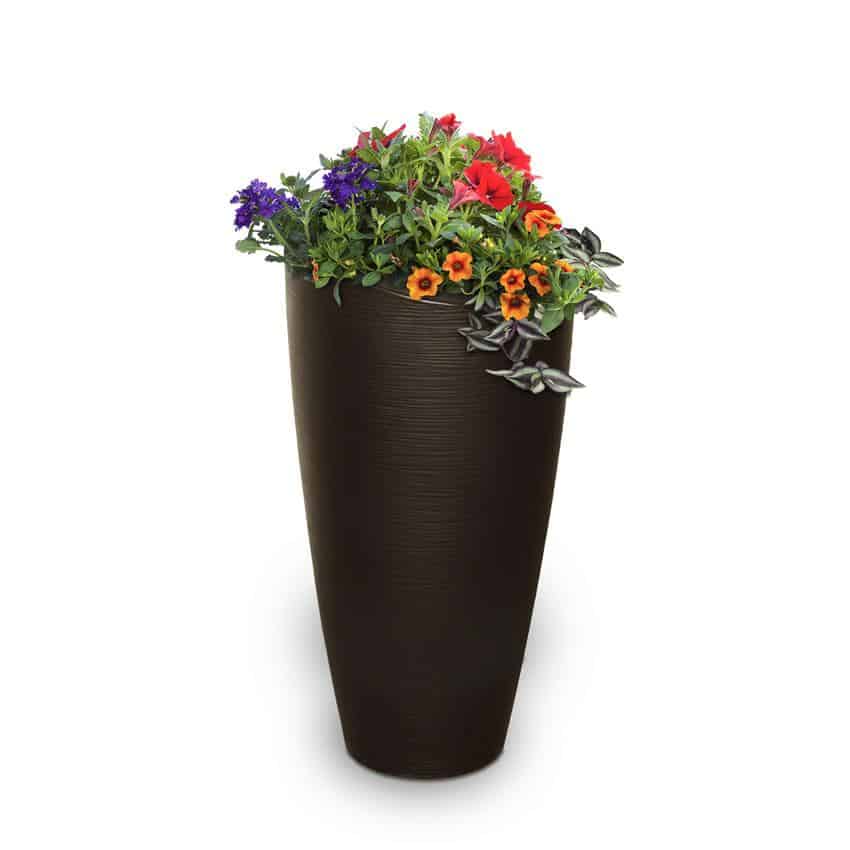 Mayne Modesto Modern Tall Planter - 32 Inch All Weather Design - Clearance - Senior.com Planters