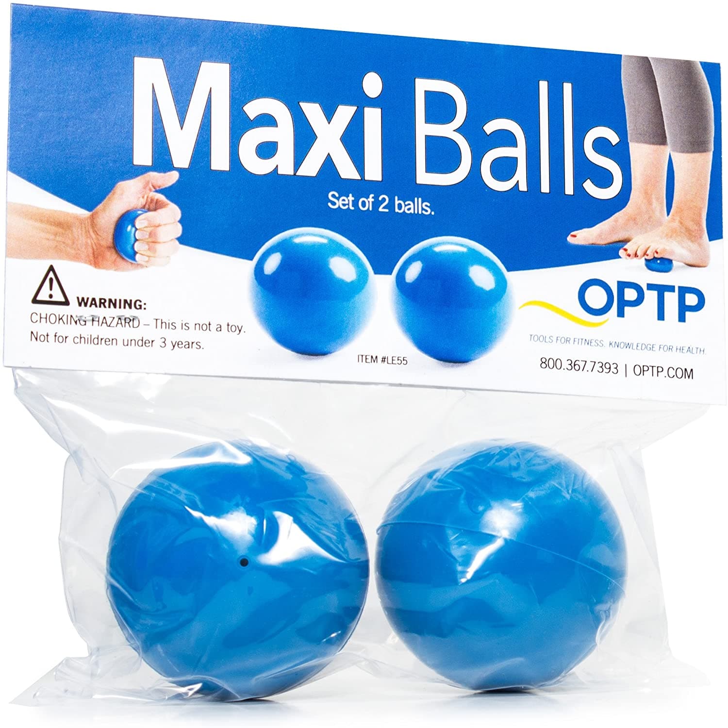 OPTP Maxi and Mini Balls - Improve Finger Strength & Dexterity - Senior.com Exercise Balls