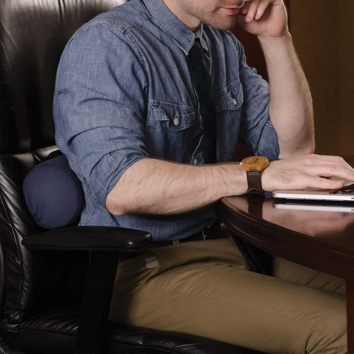 DMI Lumbar Roll Back Support Cushion Pillow - Senior.com Lumbar Supports