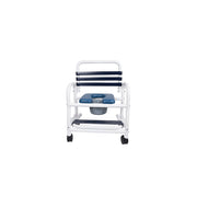 Mor-Medical Bariatric Deluxe PVC Shower Commode Chair - 26" Seat - Senior.com PVC Shower Chairs
