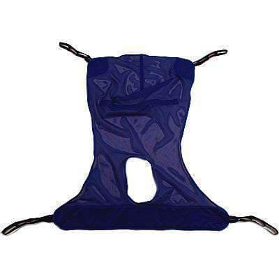 Full Body Mesh Sling with Commode Opening - Extra-Large - Senior.com Transfer Equipment