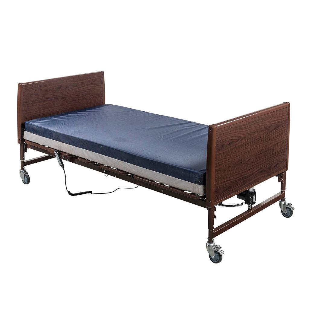 Drive Medical Full Electric Lightweight Homecare Bariatric Bed - Senior.com