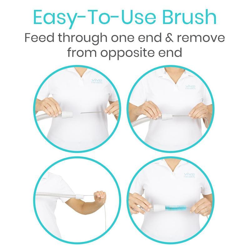 Vive Health Universal CPAP Tube Brush & Mask Cleaning Kit - Senior.com CPAP Cleaners