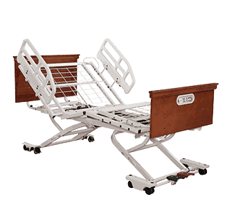 Joerns Healthcare EasyCare Adjustable-Height Low Electric Bed Frame - Senior.com beds
