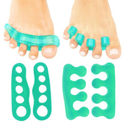 Vive Health Flexible Gel Toe Separators - Helps Realign Toes - Pair - Senior.com Toe Separators
