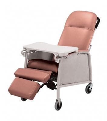 Lumex Three Position Geri Recliner -Clinical Therapy Dining Chairs - Senior.com Recliners