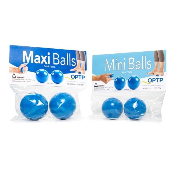 OPTP Maxi and Mini Balls - Improve Finger Strength & Dexterity - Senior.com Exercise Balls