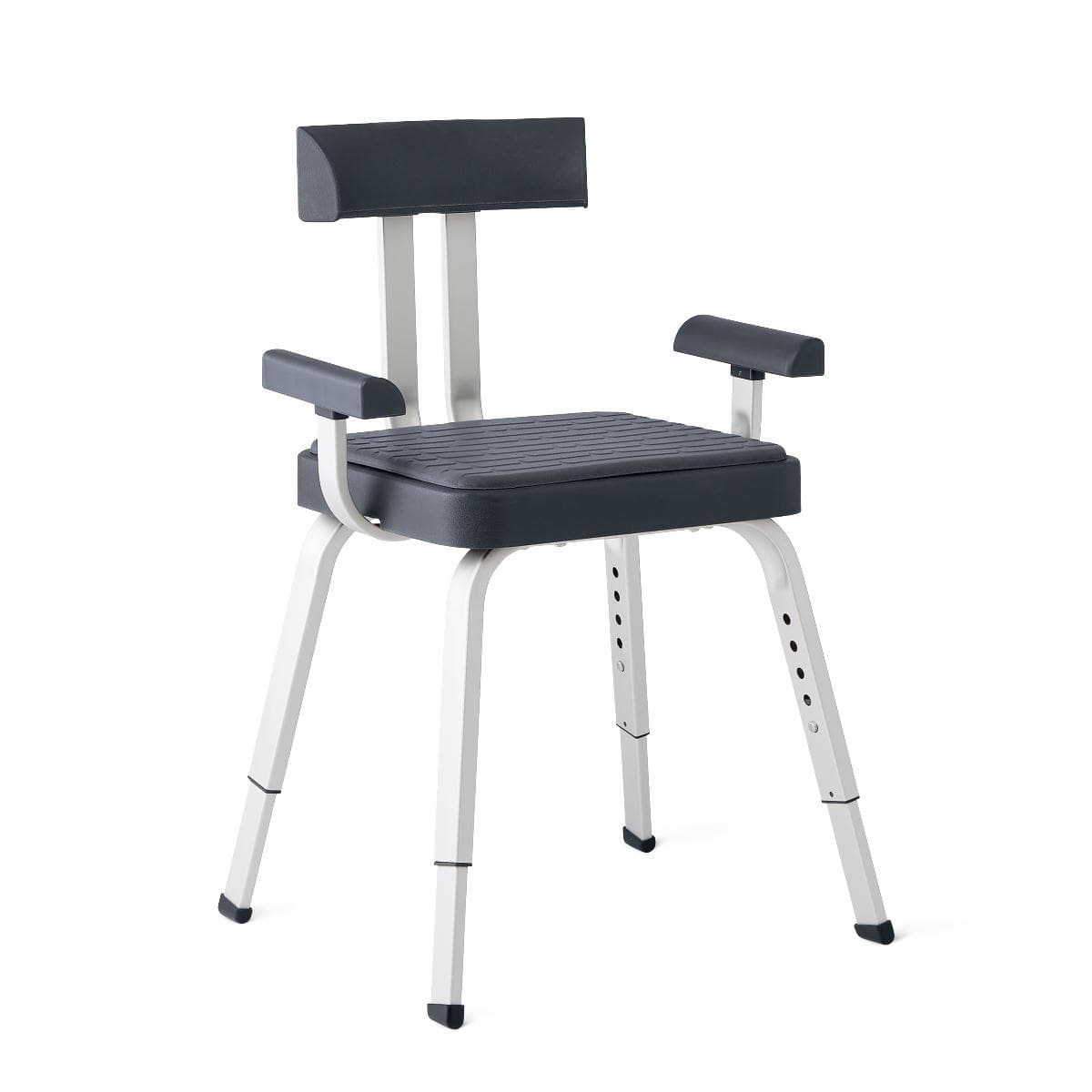 Medline Momentum Shower Chair with Arms & Microban Antimicrobial Protection - Senior.com Shower Chairs