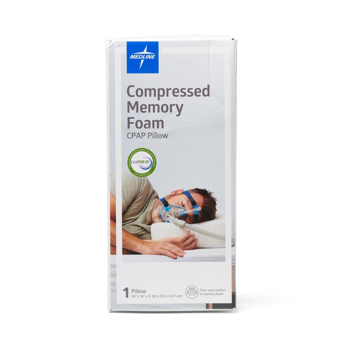 Medline CPAP Pillows with Washable Cover - 2 Options - Open Box - Senior.com CPAP Pillows