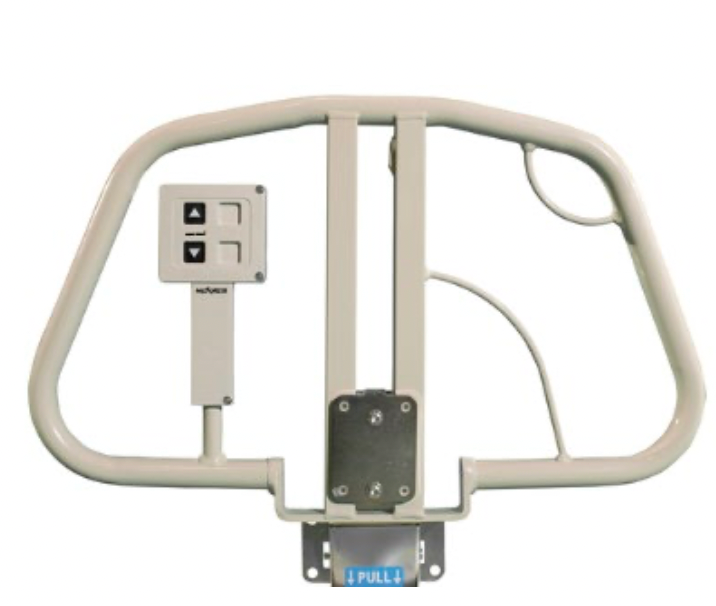 Med-Mizer Bed Rails - Up Down 1⁄4 Length Siderails w/embedded Controls - Senior.com Bed Rails