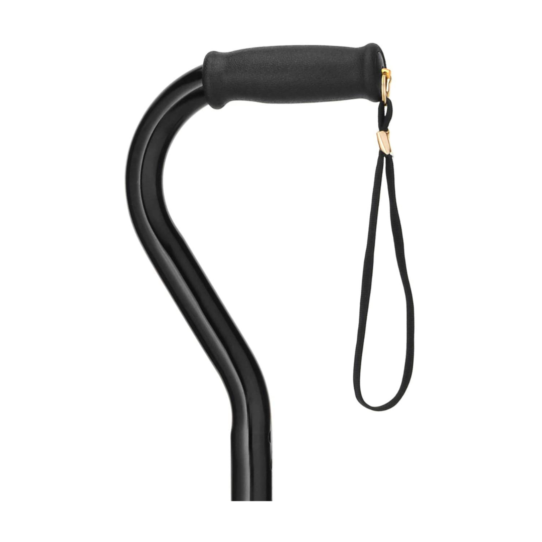 Nova Medical HD Extra Tall Heavy Duty Offset Cane - Up To Users 6'11" - Senior.com Canes