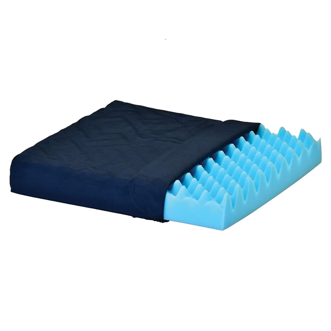 Wheelchair Cushion for Pressure Ulcer, Egg Crate Foam for Bed Sores, Chair  Pads