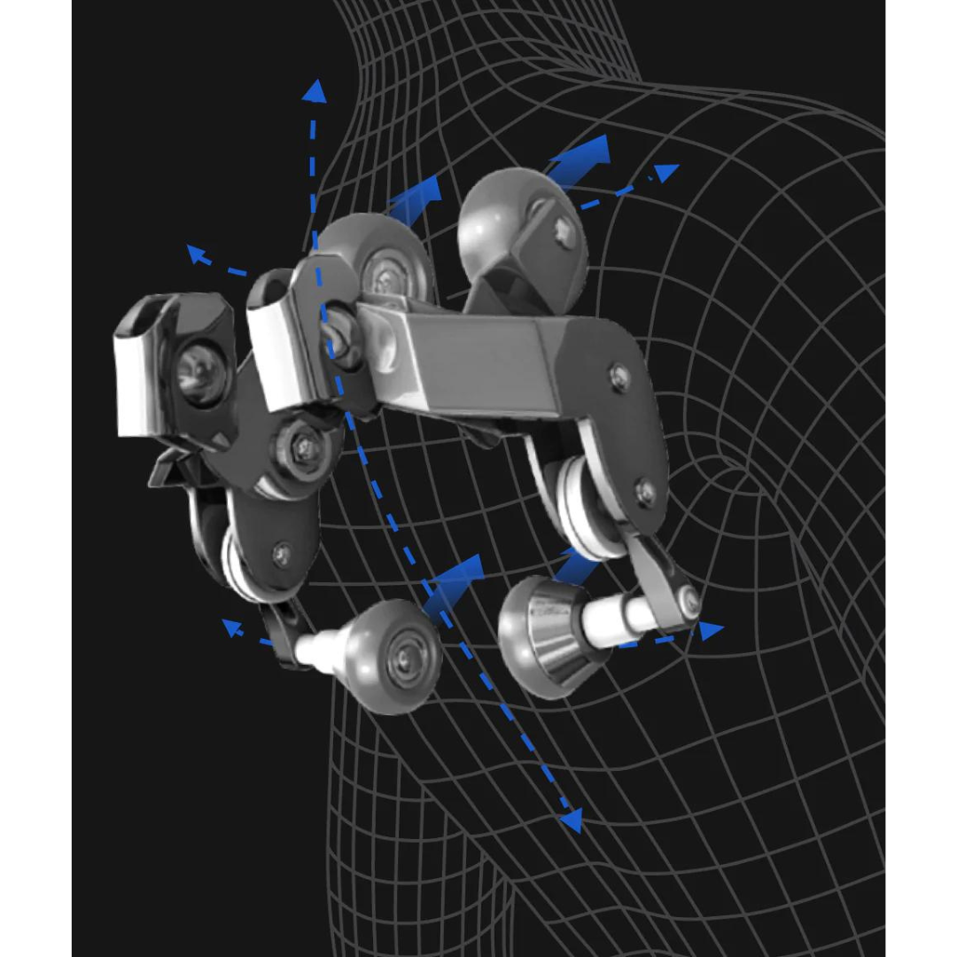 Osaki OS-Highpointe 4D SL-Track Massage Chair with Ultra Long Extension, 3 Rollers Foot and Calf Massage - Senior.com Massage Chairs
