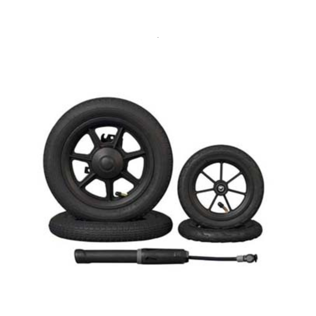 Rollz Motion Pneumatic Air Tires & Pump - Set of 4 - Senior.com Tires