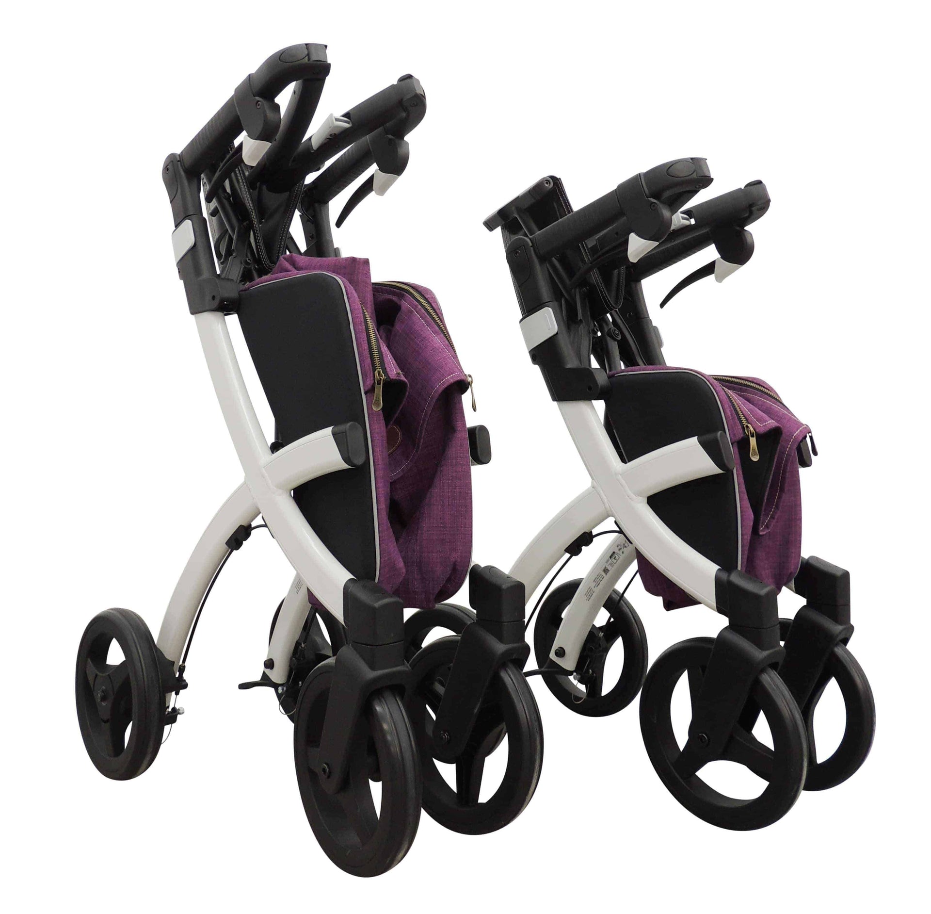 Rollz Flex Premium Lightweight Mobility Rollator Shopper Walkers - Small - Senior.com Rollators