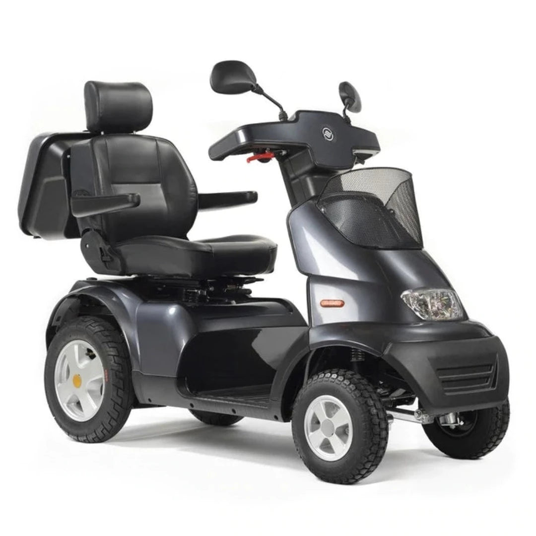 Afikim Afiscooter S4 Bariatric 4-Wheel Scooter - Optional Canopy - Senior.com Scooters