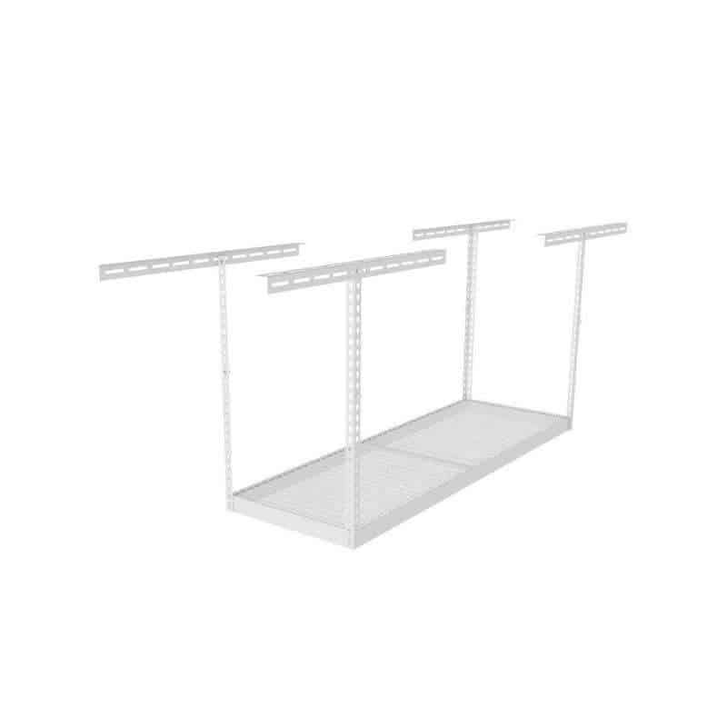 SafeRacks - Wall Shelf, Two Pack (18x48) White