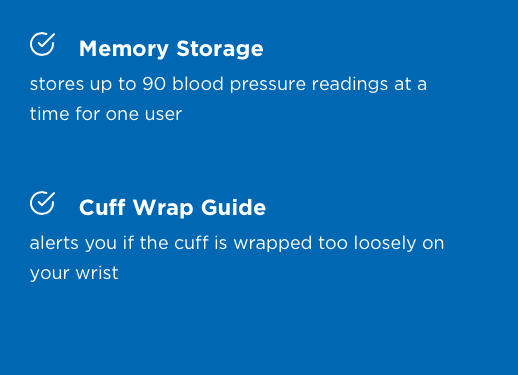 Omron 7 Series Wireless Wrist Blood Pressure Monitor w/ UltraSilent Inflation - Senior.com Blood Pressure Monitors
