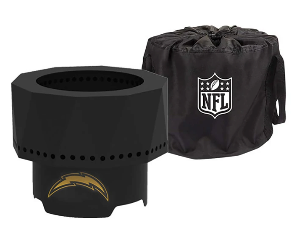 Blue Sky Outdoor Fire Pits - NFL Licensed Los Angeles Chargers - Senior.com Fire Pits