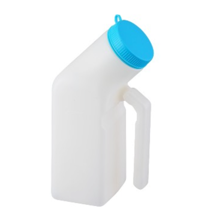 Nova Medical Portable Male Urinal with Leak Proof Lid - Senior.com Male Urinals