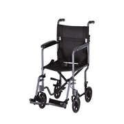 Nova Medical Lightweight Steel 17" Folding Transport Chairs - Senior.com Transport Chairs